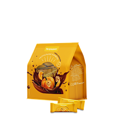 Конфеты «ПЕТРОДИЕТ» тыква-апельсин с грецким орехом и льном в шоколадной глазури на фруктозе