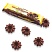 Печенье сдобное шоколадное «ПЕТРОДИЕТ» на фруктозе со стевией «Курабье с шоколадной начинкой».