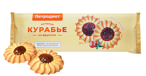 Печенье "ПЕТРОДИЕТ" курабье на фруктозе
